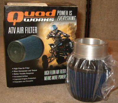 Quad works yamaha rhino 450 & 660 crankcase breather kit