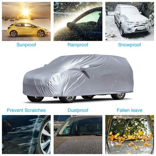 Xl large suv car cover dust sun protection outdoor fit for 4 runner land cruiser