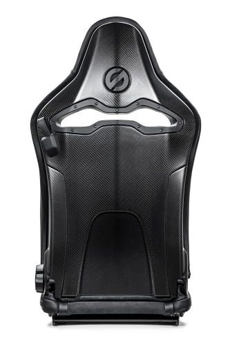 Sparco seat spx special edition black/grey w/ matte carbon shell - left