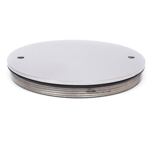 6 inch boat deck plate marine  yacht stainless steel access hatch disc d197mm