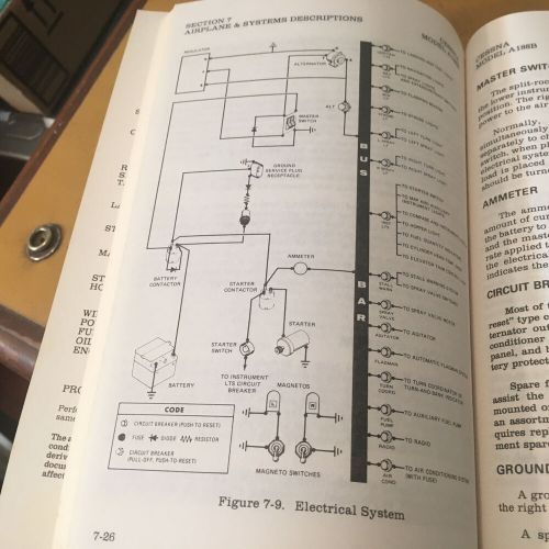 1983 cessna a188b ag truck pilot&#039;s information manual