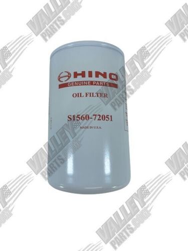 Hino oem s156072051 engine oil filter cabover 155, 195 j05e