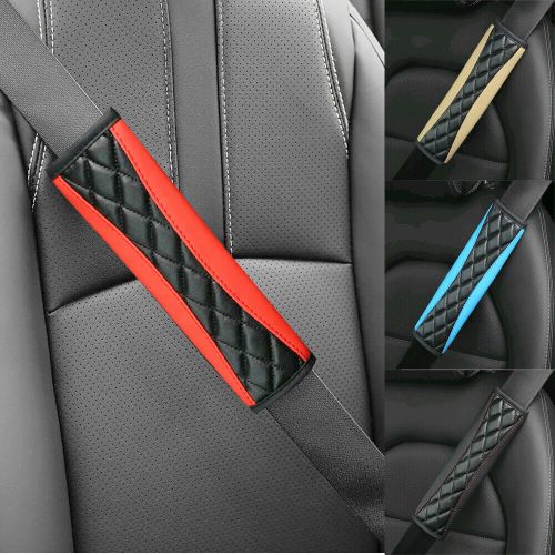 1x car seat belt covers pad safety shoulder cushion cover strap pads accessories