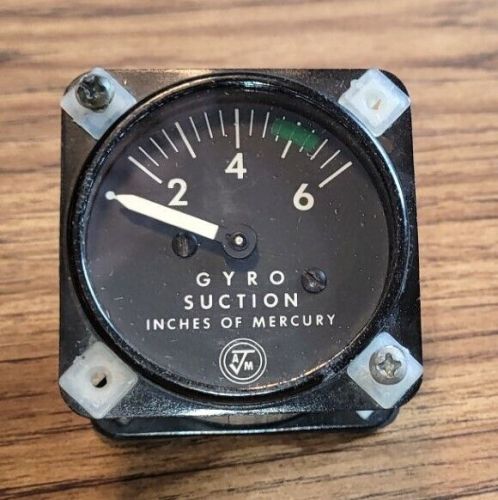 Airborne mfg gyro suction gauge 7a 1g10-4 3075 5801007-1