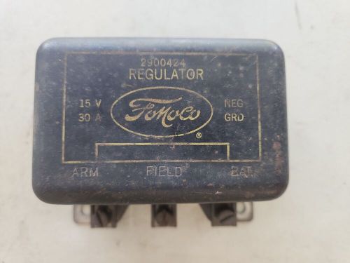 1956 1957 ford thunderbird original 12 volt voltage regulator