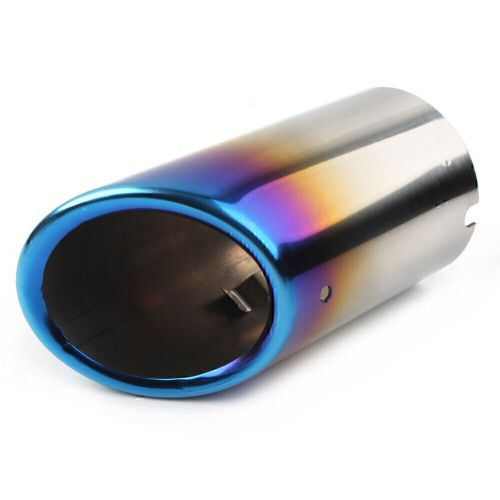 Rearexhaust pipe tail muffler tip for vw golf 5 6 7 jetta mk6 scirocco polo blue