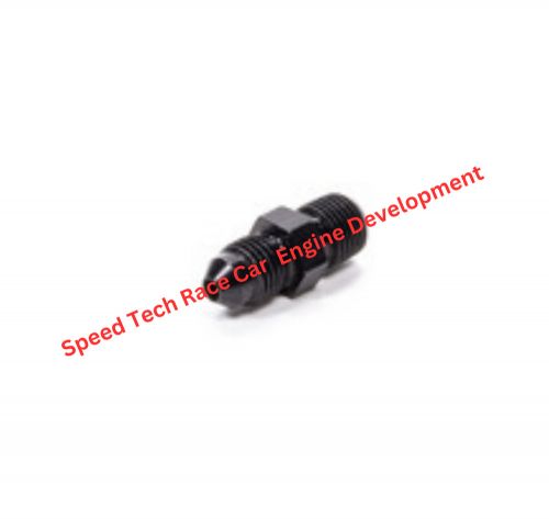 Fragola 481603-bl -3 an x 1/8 npt straight adapter black @ speed tech