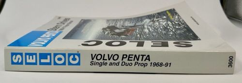 Seloc volvo penta service repair manual 1968 to 1991 sterndrive #  3600