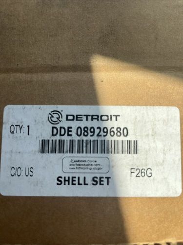 Detroit diesel shell set dde-08929680.  nos.  f3