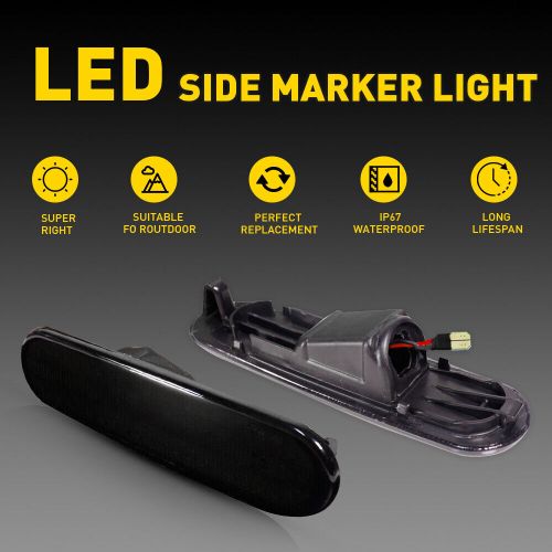 Turn signal led side marker light red/yellow 04 for 2002-03 2005 honda civic si