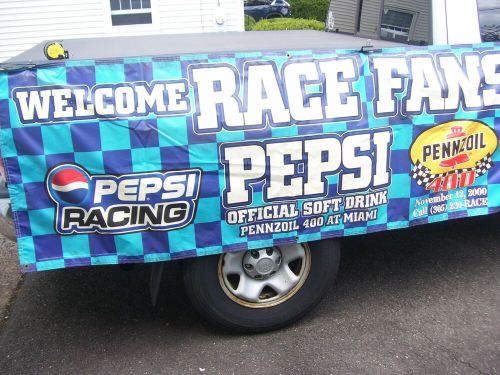 Pepsi &amp; pennzoil racing banner