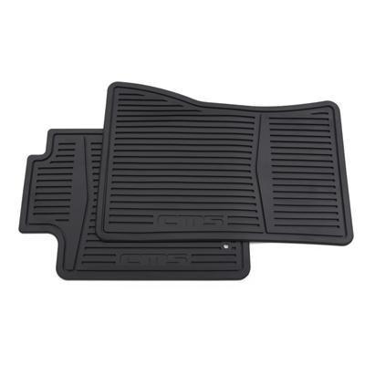 17802978 cadillac cts floor mats - front premium all weather