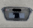 2013 2014 2015 2016 for audi a4 b8.5 rs4 s4 henycomb bumper grill mesh grille