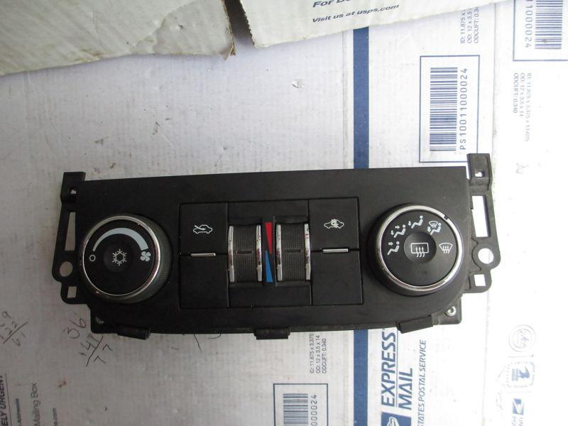 2006 2007 2008 2009 2010 2011 2012 chevrolet impala heater controls dual climate