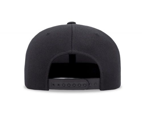 Edge 99203e black snap back flat bill