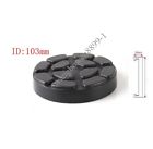 4pcs heavy duty round rubber arm pad lift pad car truck hoist lift accessories