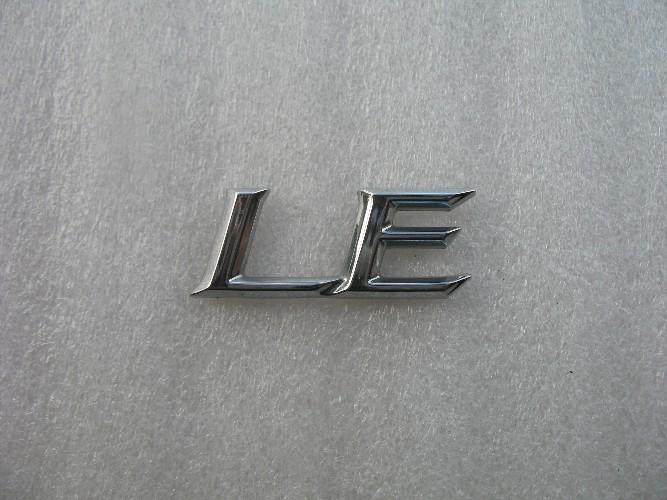 2004 toyota camry le rear trunk chrome emblem logo decal badge 02 03 04 05 06 