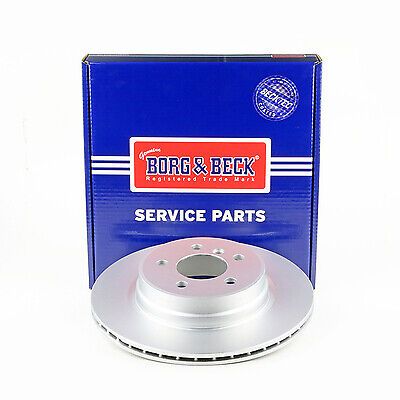 2x brake discs pair vented rear 330mm bbd7026s borg &amp; beck set 34216775287 new