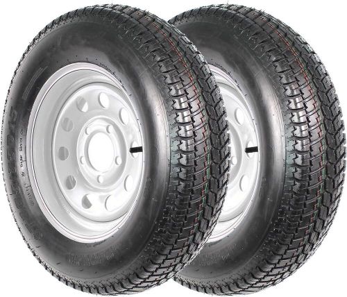 St205/75d15 trailer tires 5 lug tires 6pr load range c  15in  st205 tires 2pack