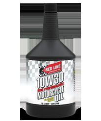 Red line synthetic oil 10w30 motorcycle, case of 12 quarts 