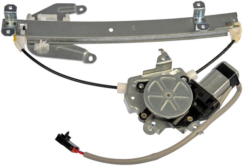 One new rear left power window regulator with motor dorman 741-779