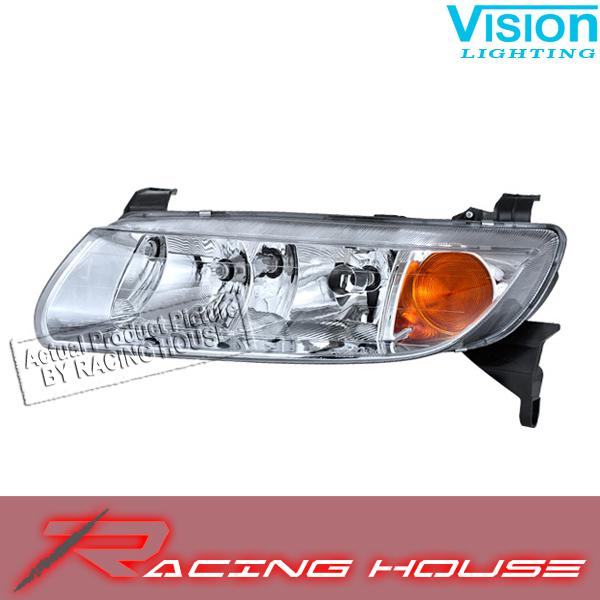 L/h headlight driver side lamp kit unit 00-02 saturn ls ls1 ls2 lw1 lw2