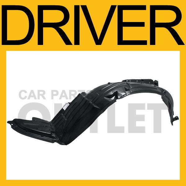 2002-2006 nissan altima s 2.5l fender liner ni1250113 splash shield 3.5l v6 left