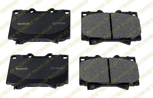 Monroe dx772 brake pad or shoe, front-monroe dynamics brake pad