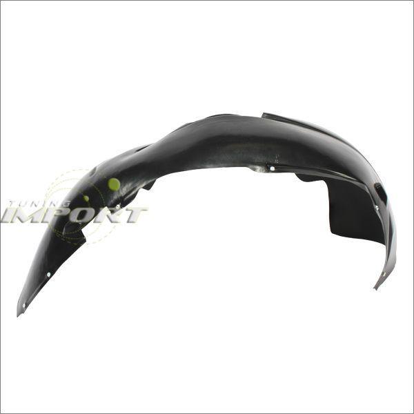 Left side 08-10 dodge grand caravan front fender liner splash shield replacement