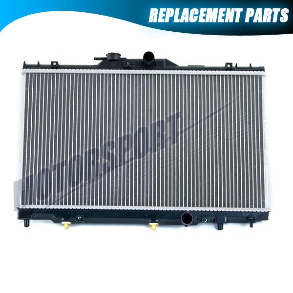 1998-2002 toyota corolla 4 cyl 1.8l sedan auto 1 row cool system radiator le ce 