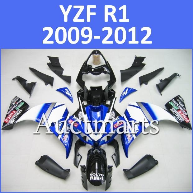 Fit yamaha yzf r1 09 10 11 12 yzfr1 2009 2010 2011 2012 fairing kit j1 d10