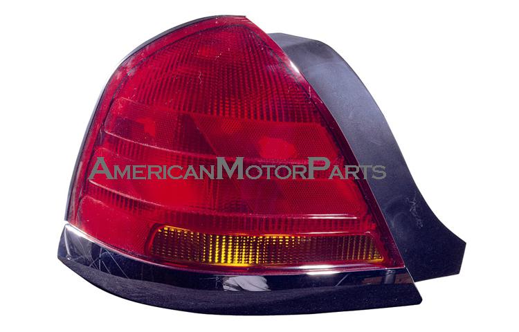 Eagleeye driver & passenger replacement red/amber tail light ford crown victoria