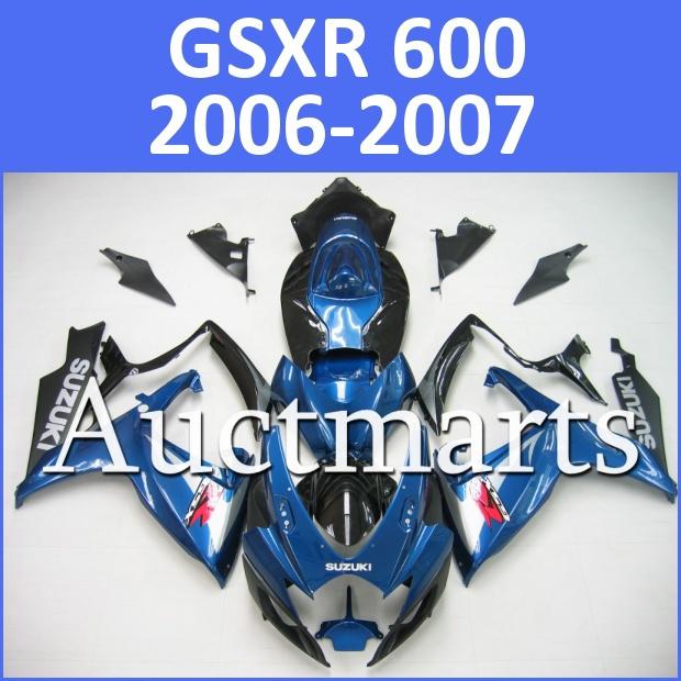 Fit suzuki gsxr 750 gsxr 600 06 07 gsx-r 2006 2007 fairing bodywork k6 g23_600_s