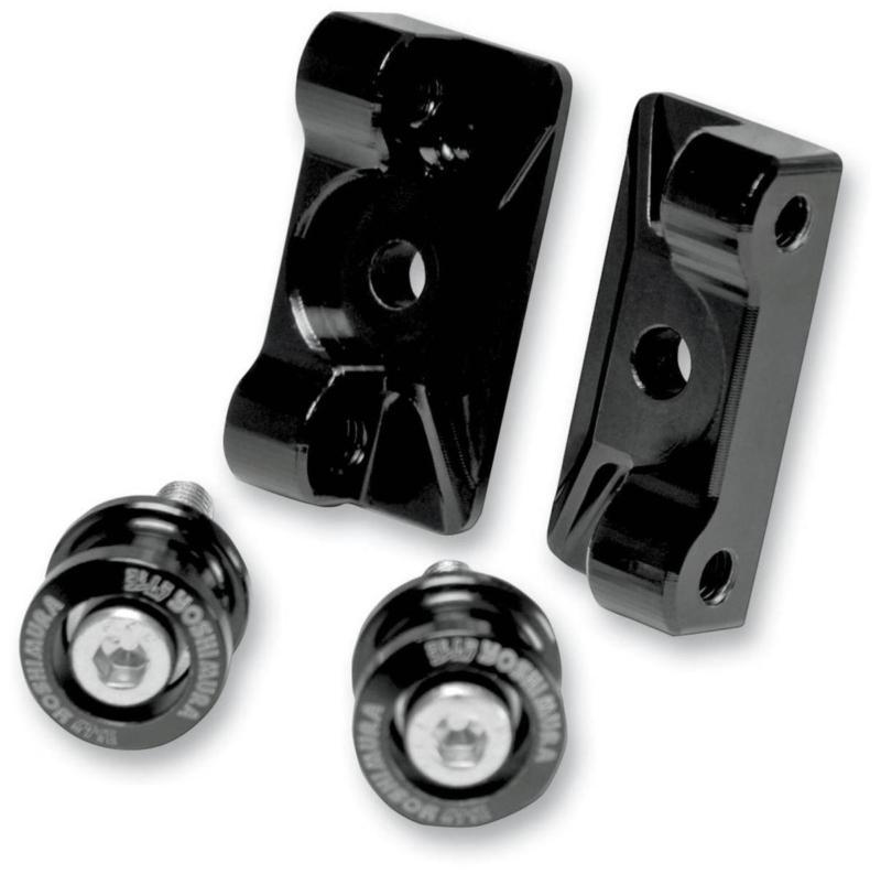 Yoshimura race stand stopper kit - black  080bg122500