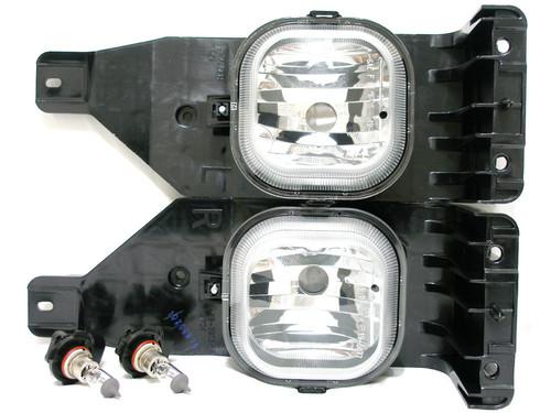 Ford 05-07 f250 f350 f450 super duty pickup truck fog light lamp rl pair w/b new