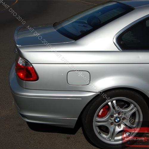 Painted bmw e46 coupe 2dr m3 trunk lip spoiler wing 354