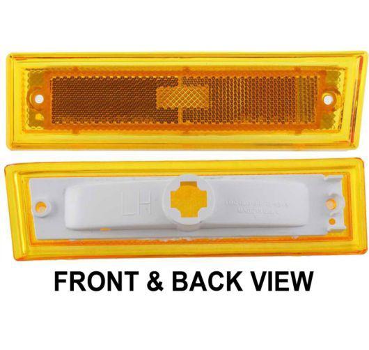 Chevy pickup truck side marker signal corner light left lamp 81-91 lens&housing