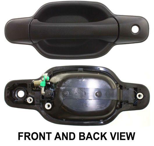 04-08 colorado front outer outside exterior door handle driver side left lh