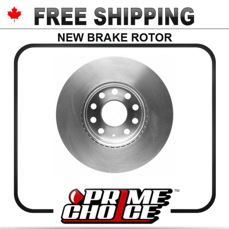 1 premium new disc brake rotor for front fits left driver / right passenger side