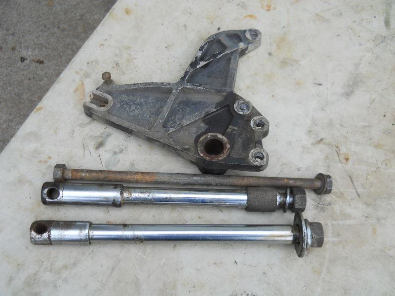 Moto guzzi v1000 850t  front and rear axle and misc