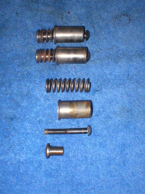 1968 triumph t100r daytona 500 clutch springs cups nuts & pins