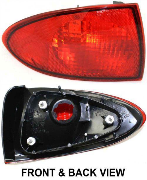 Tail light brake lamp rear lens & housing driver's left side lh