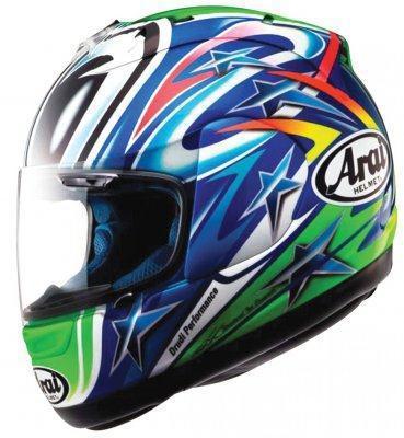 Arai shield cover set for rx7 corsair - nakano-2 green