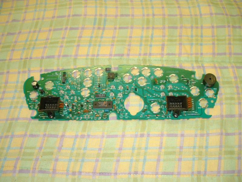 1996 neon instrument cluster electronic board