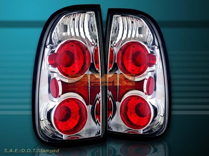 00-04 toyota tundra standard / access cab altezza tail lights clear