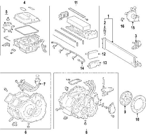 Toyota g920947040 genuine oem factory original reservoir