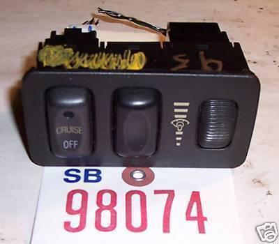 Mitsubishi 95 diamante cruise control/dimmer switch blk 1995