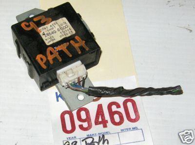 Nissan 93 pathfinder shift lock control unit 1993