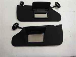 2011 11 chrysler 200 oem pair of black cloth sun visors