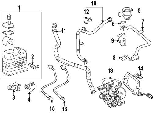 Saab 12593761 genuine oem factory original purge control valve